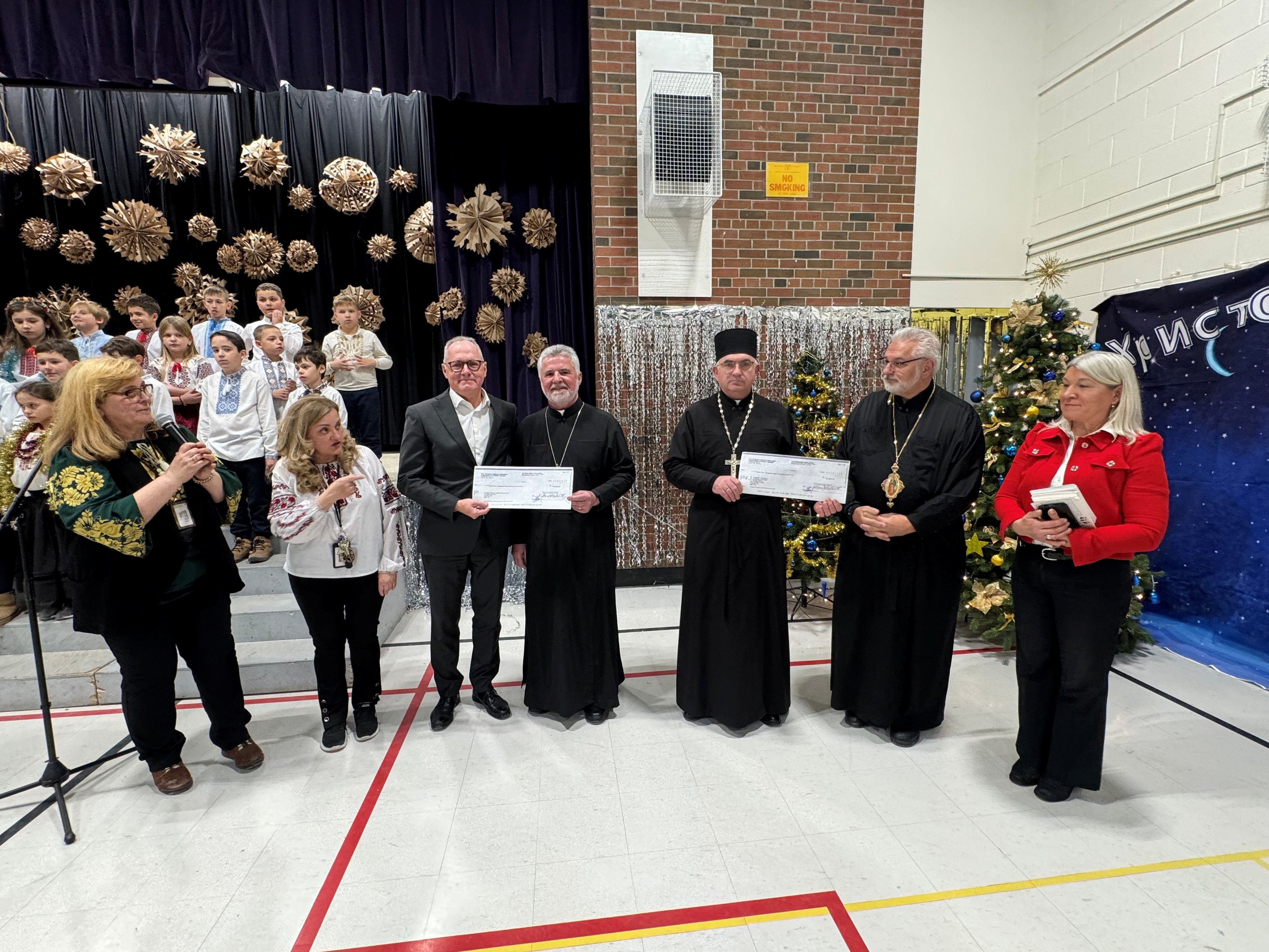 Ukrainian nationals displaced