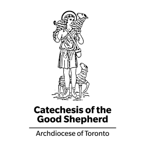 Catechesis of the Good Shepherd Logo (vertical)