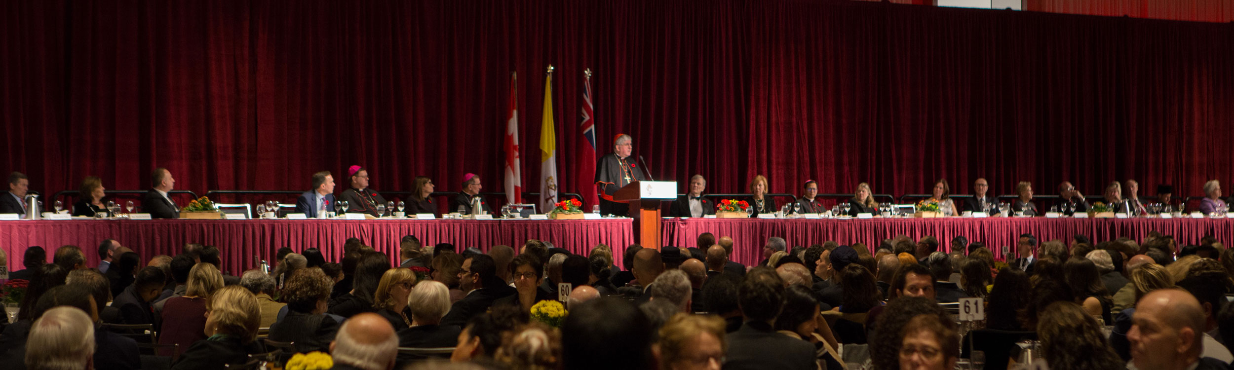 Photo from Cardinal's Dinner 2018