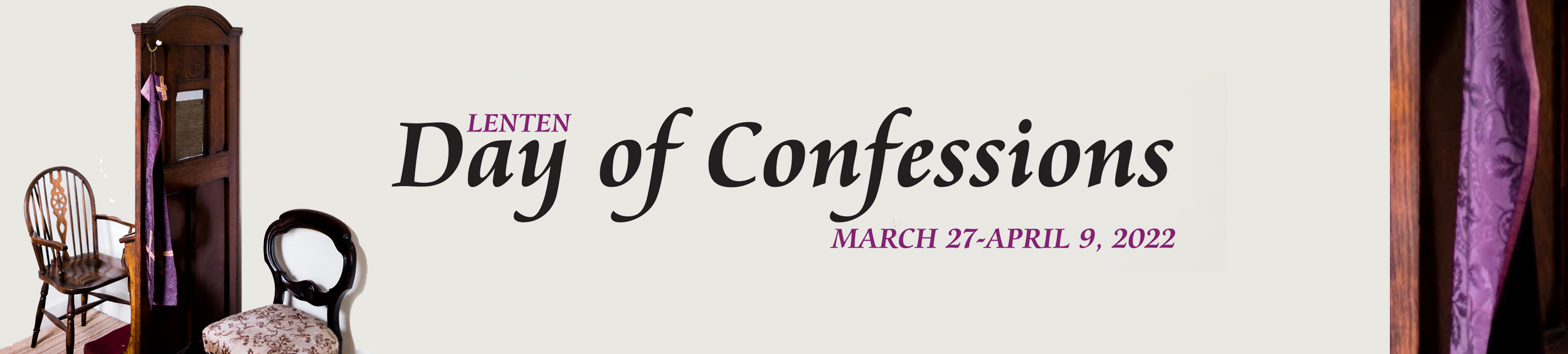 Lenten Day of Confessions 2022
