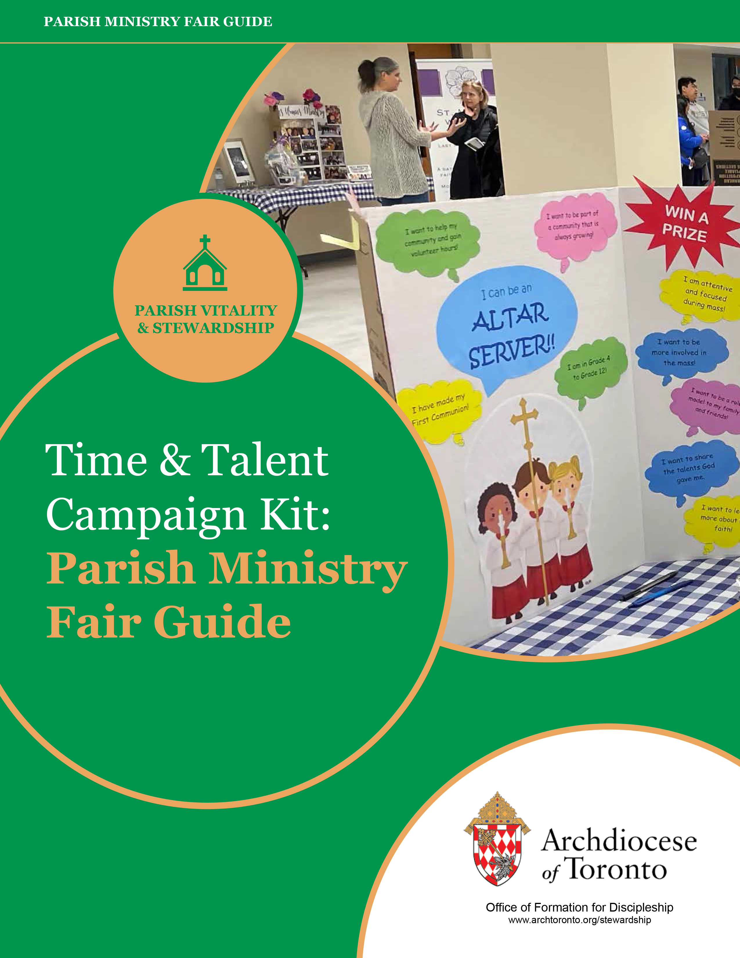 Time & Talent Campaign Kit: Parish Ministry Fair Guide