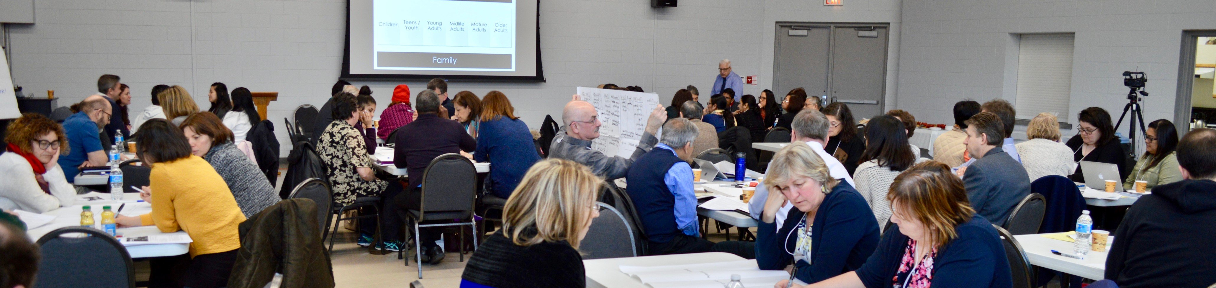 collage of attendees at our workshop in 2018