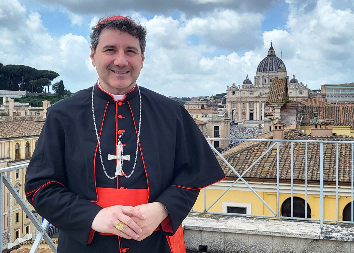Frank Cardinal Leo in Rome, May 5, 2025