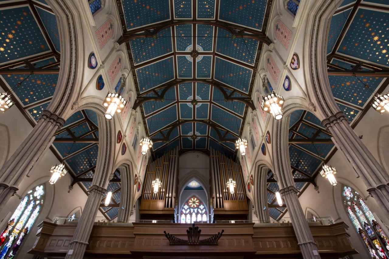 St. Michael's Cathedral Basilica - entrance